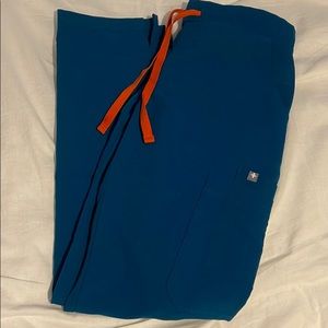 FIGS YOLA SKINNY SCRUB PANTS BLUE ALPS XXS/P